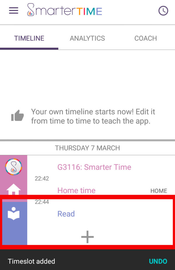 自動ライフログアプリSmater Timeの活動の記録方法