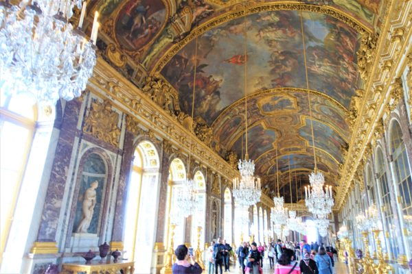 【パリ】豪華なべルサイユ宮殿のRERを使った行き方と内部の様子についてまとめました！