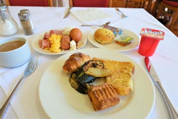 ドブロブニクのIVKA（イブカ）ホテルの朝食