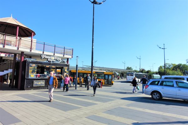 ハンガリーのBudapest Kelenföldバスターミナル