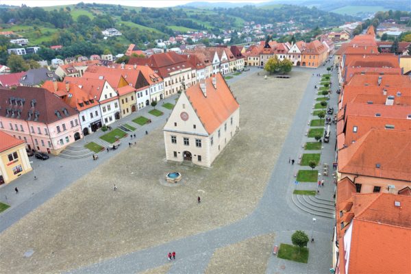 【スロバキア】世界遺産バルデヨフの旧市街に行ってきた！360度かわいい中世の街並みが広がっていた！